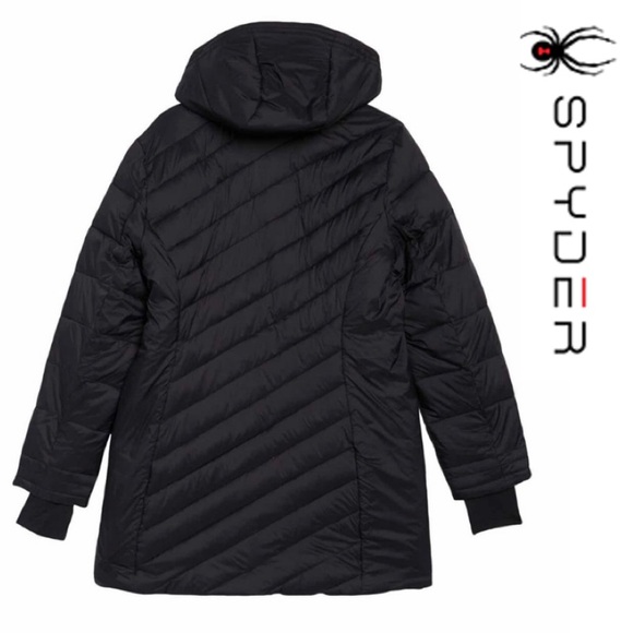 NWT SPYDER Boundless Quilted Long Jacket - Picture 6 of 16